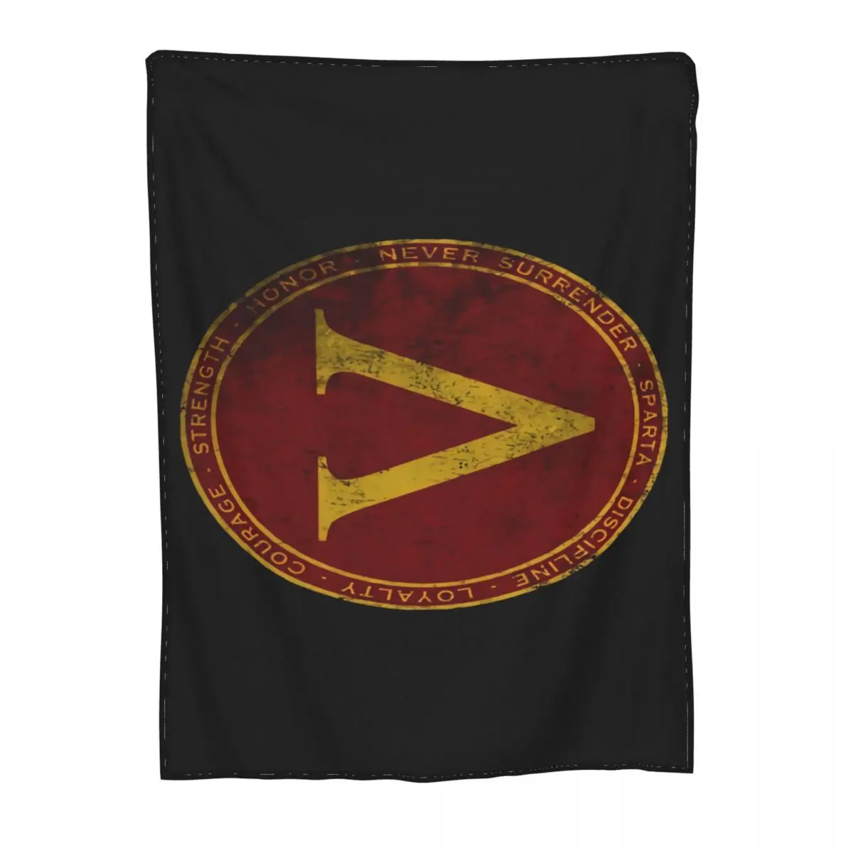 Мужское одеяло Sparta Polis Spartaner Spartiaten с логотипом 300 символ Леонадас знак Шилда