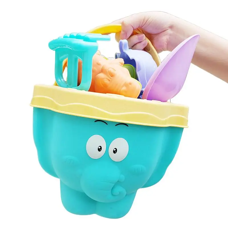 

Summer Beach Toys For Kids Fun Bright Beach Game Toy For Sand 11pcs Children Beach Play Sand Water Play Tools For Boys Girls