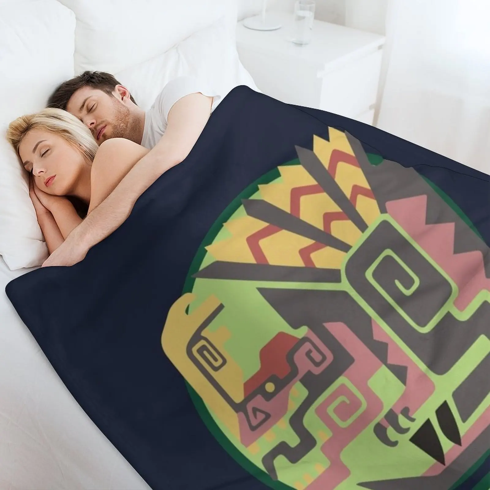 Monster Hunter World: Iceborne - Anjanath Плед Декоративные кровати Тяжелые одеяла