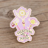 kawaii anime lapel pins for backpacks womens brooch briefcase badges enamel pin collections jewelry decoration anime fans gifts