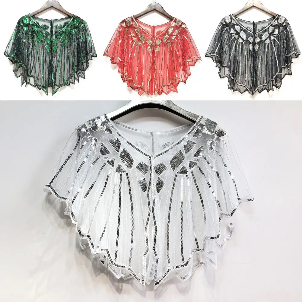 

Excellent Women Cape Lightweight Breathable Evening Cape Women Accessories Dress Cape