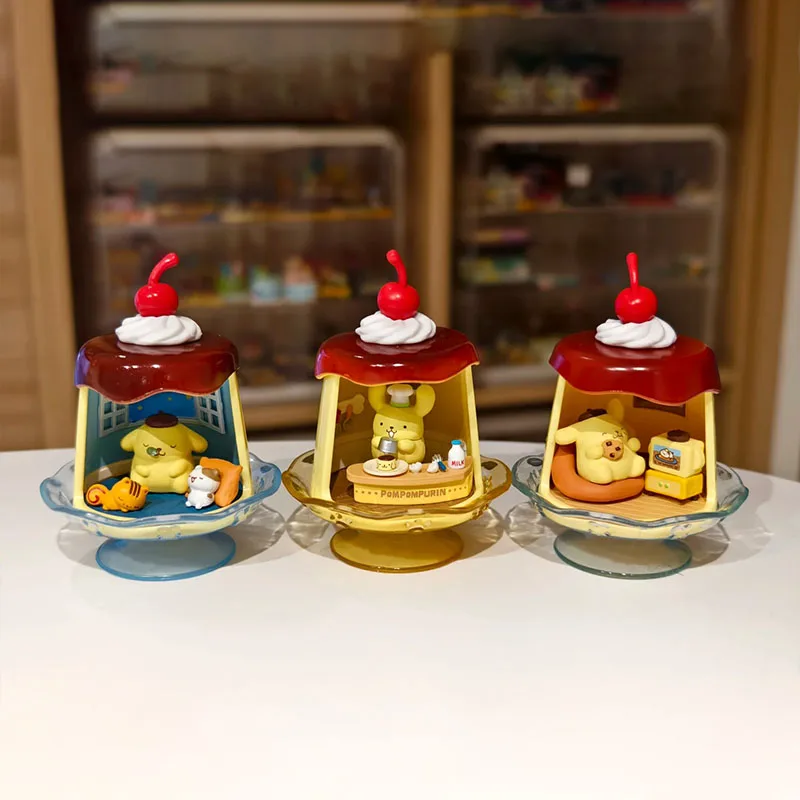 Фото Коллекционная миниатюрная фигурка Rement Sanrio: Оригинальная серия, милые аниме-куклы, игрушки-антистресс, подарок (слепая коробка) №5