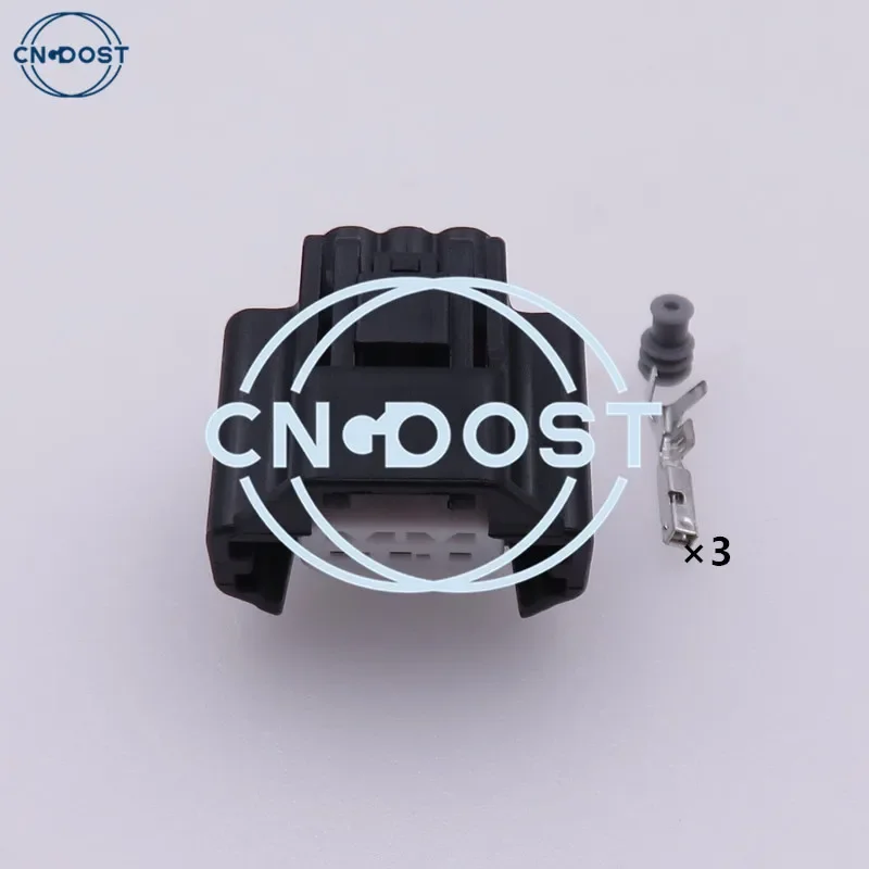 

1 комплект, 3-контактная розетка для датчика кислорода, водонепроницаемая вилка электрической проводки, переменный ток в сборе для компрессора кондиционера 7183-7874-30 7183-7874-30