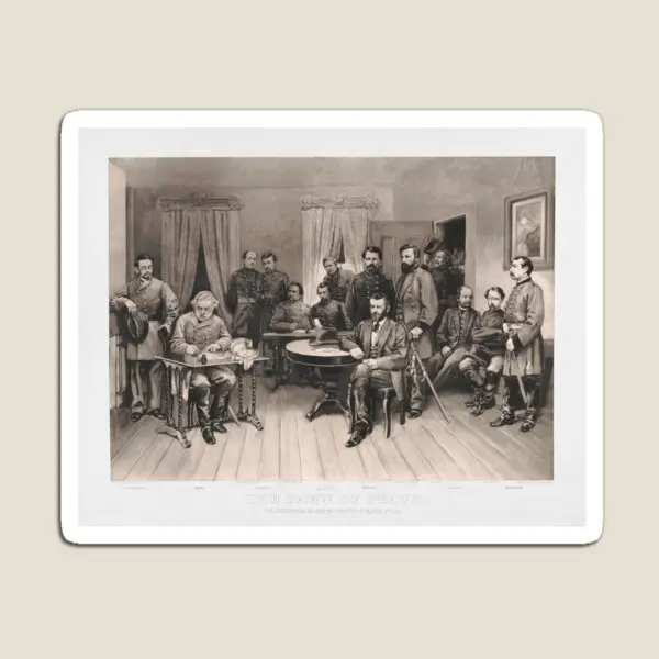 

Lee Surrendering His Army The Dawn Of Magnet for Fridge Organizer Refrigerator Cute Toy Colorful Kids Magnetic Holder Funny