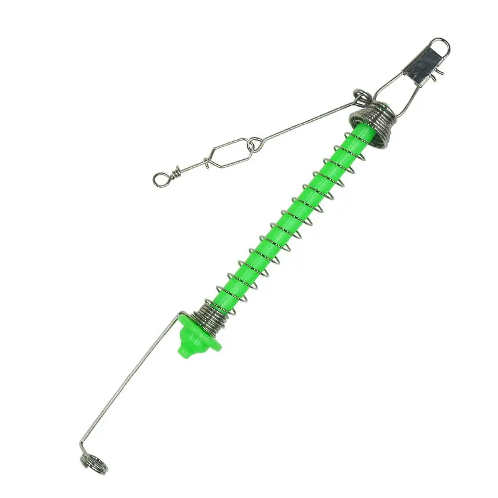 

Automatic Fishing Hook Trigger Stainless Steel Spring Fishhook Bait Catch Ejection Catapult Fish Lure Accessories Tackle Goods