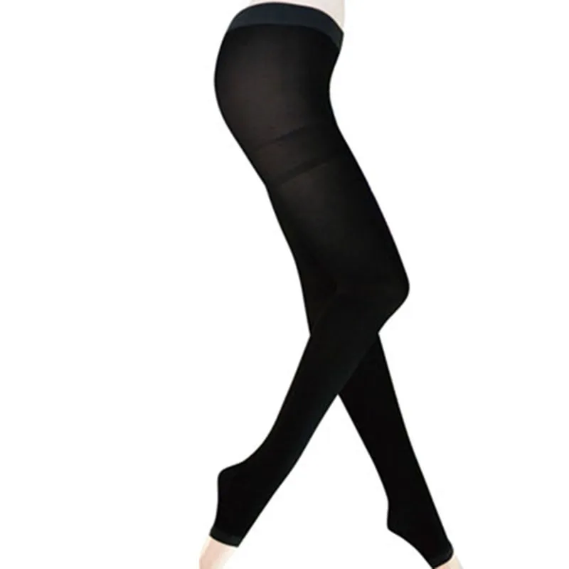 Female Slimming Sleeping Beauty Legs Shaper Women Seamless Leggings Elastic Solid Color Legging Socks Night Stovepipe Sock Pants