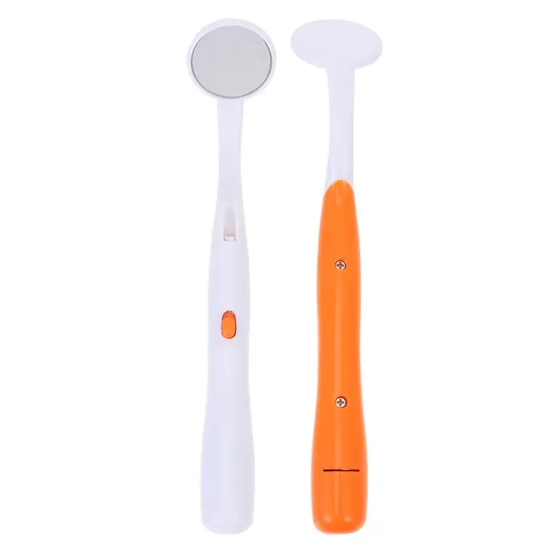 

Стоматологическое зеркало с светильник кой, противотуманное Зеркало для наблюдения за зубами, 2 шт.