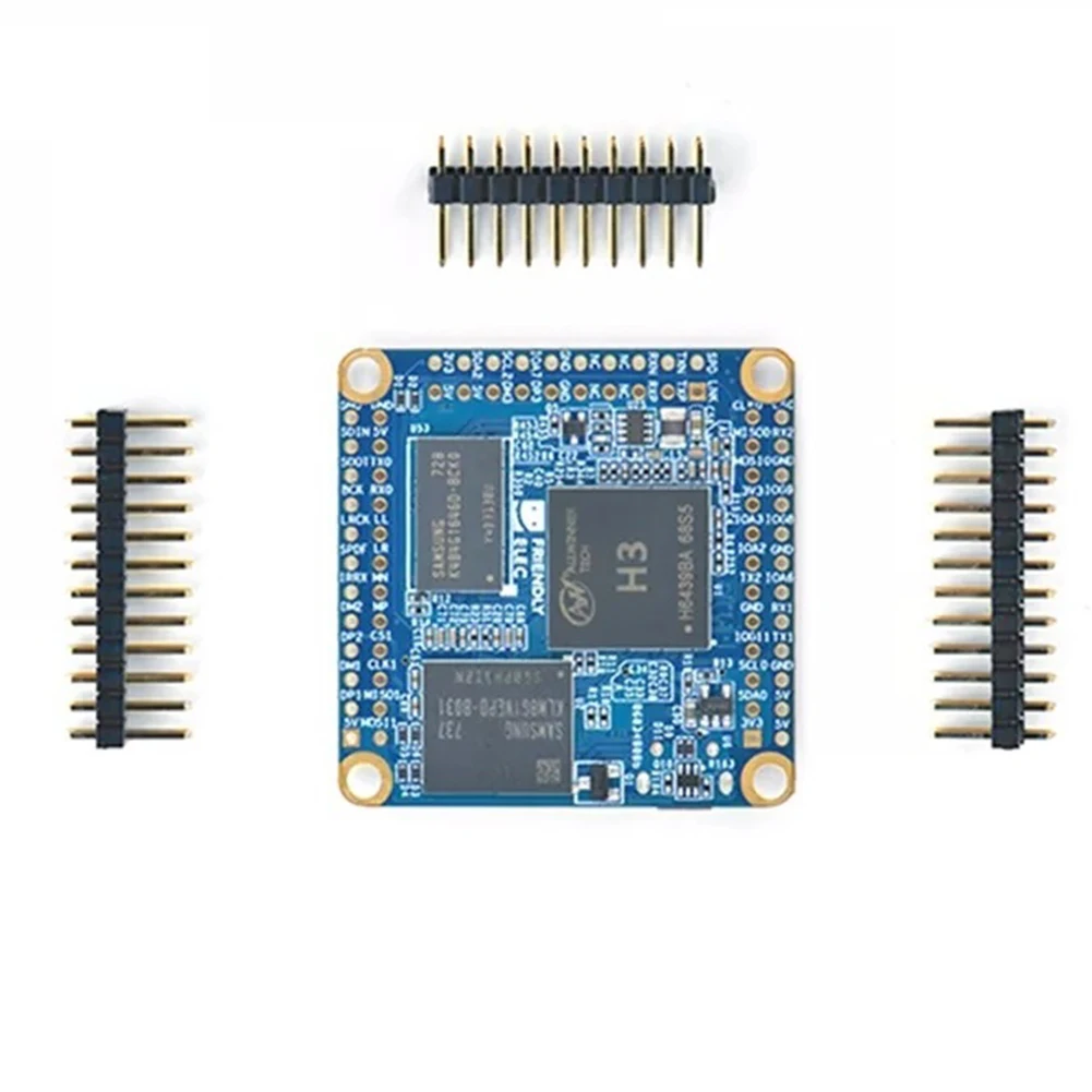 Для NanoPi NEO Core Allwinner H3 Core 512 Мб DDR3 RAM + 8 Гб EMCC Mini Core Board IoT UbuntuCore макетная плата