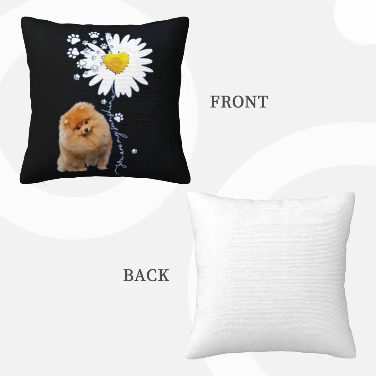 Spitz You Are My Sunshine с круглым вырезом эстетическая гордость горячий праздник