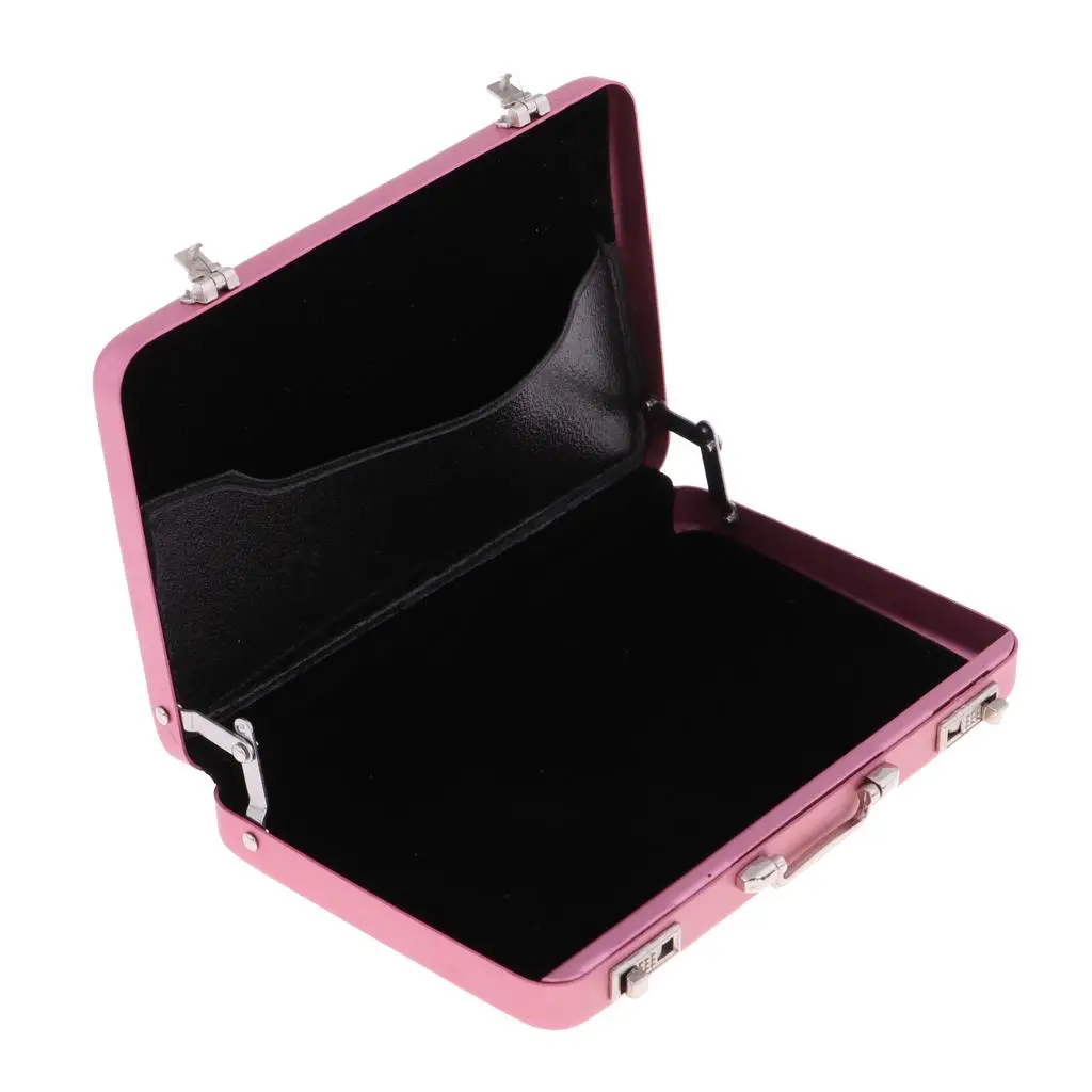 

Dollhouse Trunk Box Case Mini Handbag Case for 1/12 Blythe