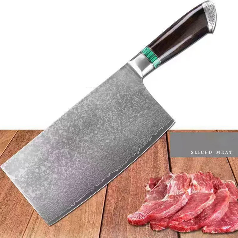 6 9-дюймовый нож-измельчитель 103 слоя дамасской стали лезвие VG10 нож шеф-повара