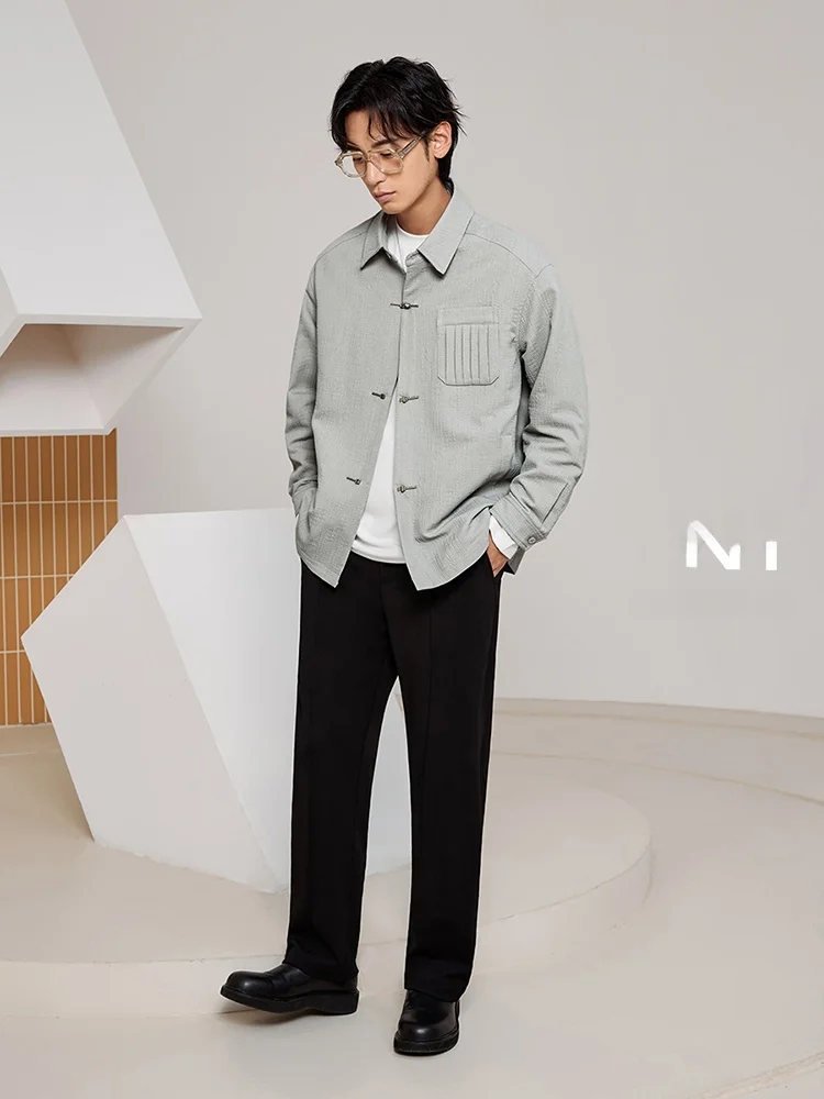 N National Sle новая китайская верхняя одежда для мужчин осень 2023 жаккардовая