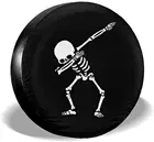 Чехол для шин с черепом, универсальный запасной колпачок для колеса, для прицепа, фургона, внедорожника, грузовика, кемпера