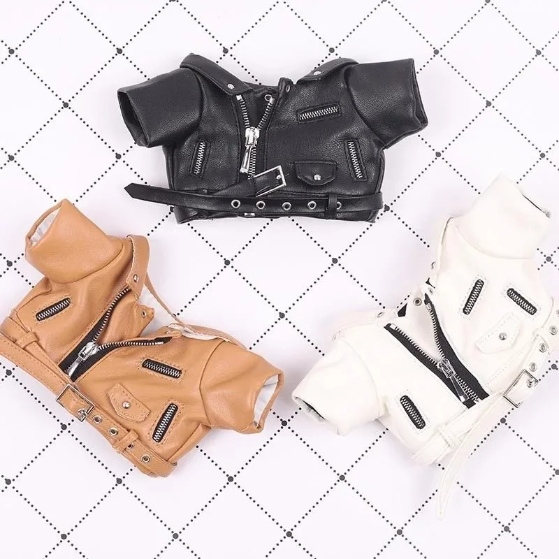 20 см высокая эстетика хлопковая кукла кожаная с такой же красивой кожаной