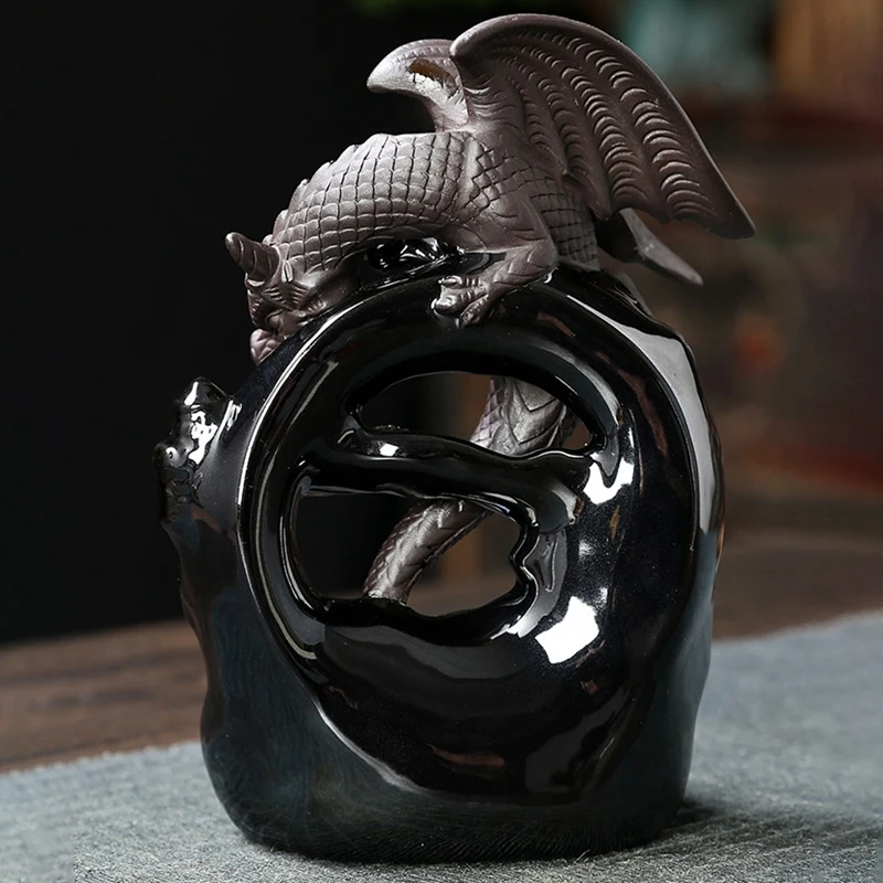 Подставка для благовоний в виде дракона водопада