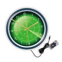 Часы в виде радара#2