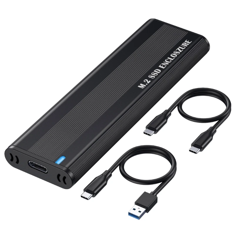 

M2 NVME SSD Box Usb3.1 Type-C Корпус жесткого диска RTL9210B Управляющий чип 10 ГБ