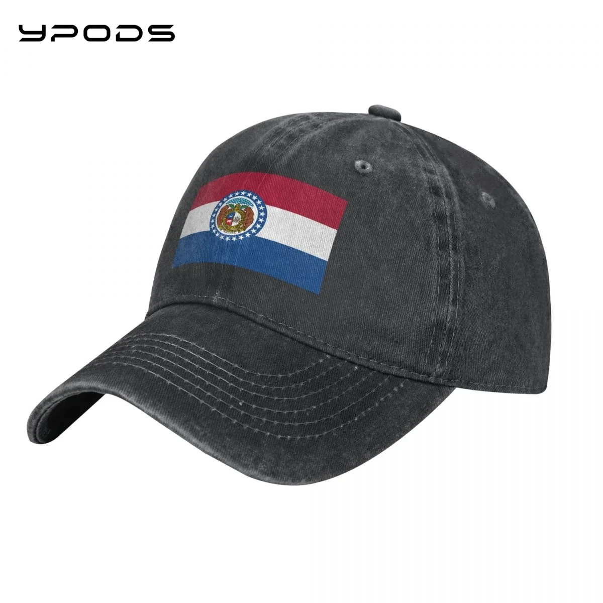 

Flag Of Missouri State Baseball Cotton Cap Men Women Design Hat Trucker Snapback Dad Hats Cap