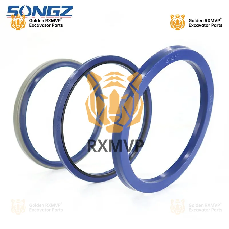 Комплект уплотнений для ремонта рычага стрелы экскаватора ковша