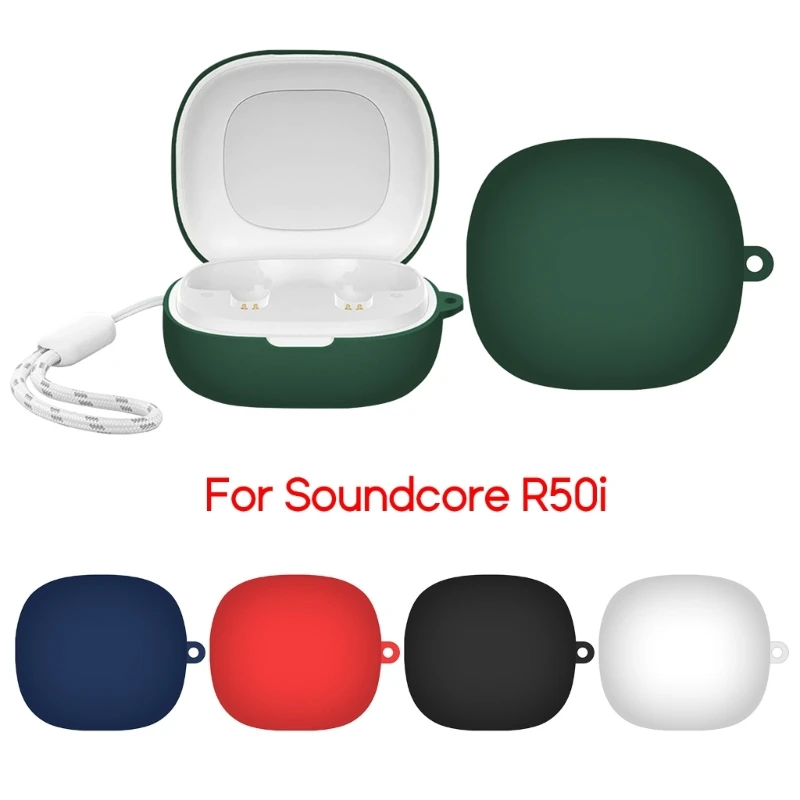 

Защитный чехол для наушников Soundcore R50i, моющиеся силиконовые чехлы B36A