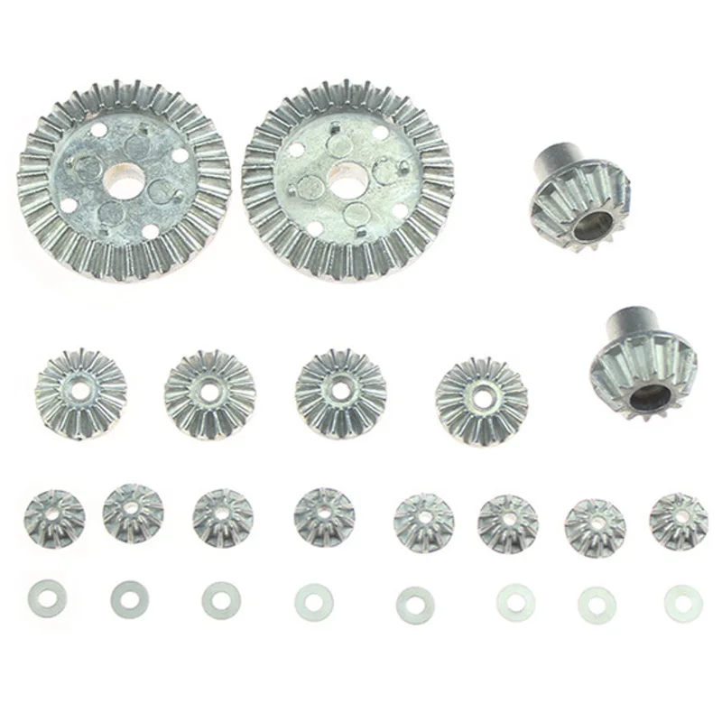 

16Pcs12t 24T 30T Motor Driving Gear Planet Gear Differential Gear Combo Set For Wltoys 12428 12423 12628 Rc Car Model Parts Moto