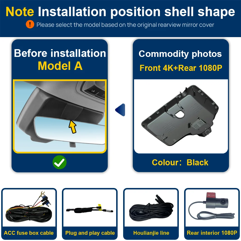 

Индивидуальные OEM Plug and play для резервуара GWM Tank 400, модель 500 Видеорегистратор автомобильный лет, от 2023 до 2025 года