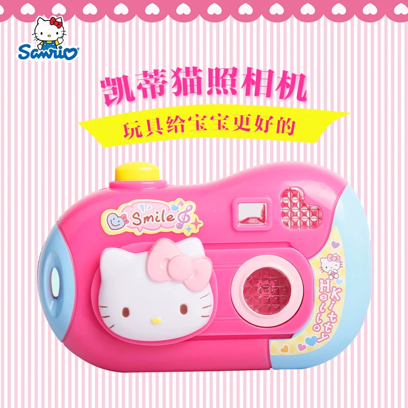 

Genuine Sanrio Hello Kitty Figure Simulation Camera Ornaments Accessories Pretend Play Children Present