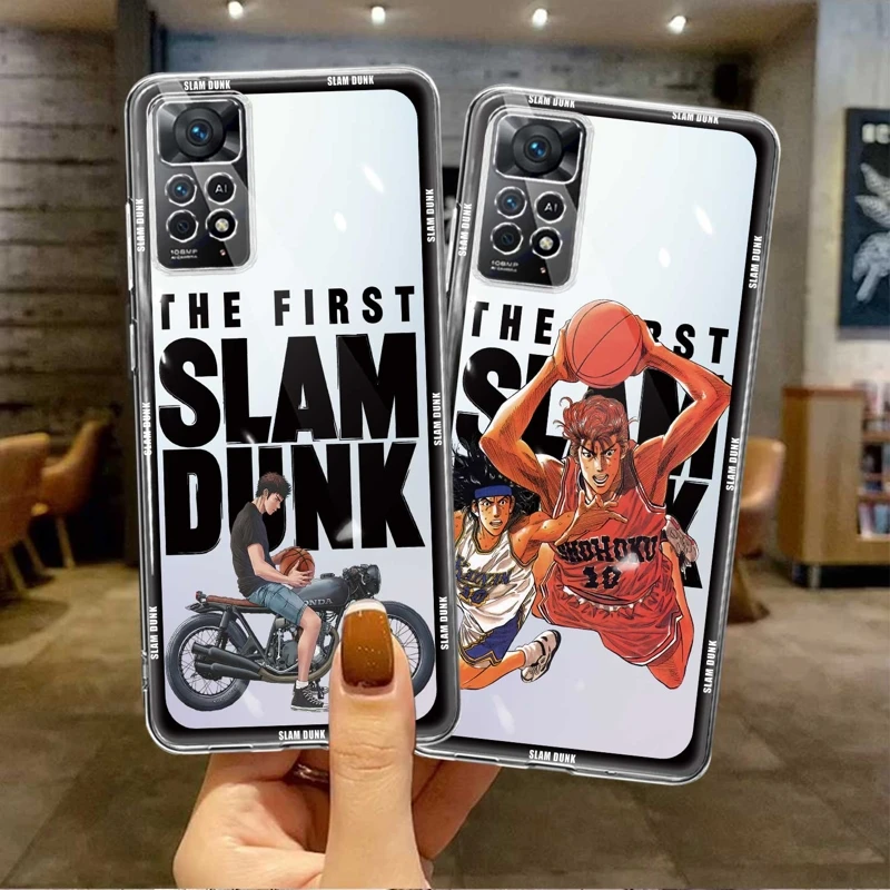 

Funda Case For Xiaomi Redmi 12C 10C 9C 9A 9 9T K40 Pro Redmi9 Slam Dunk Anime Capinha