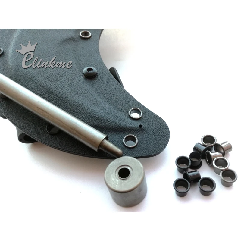 1 шт. инструмент + 500 #8-8-7 2 (длина 1/4 дюйма под фланец x наружный диаметр дюйма) черные