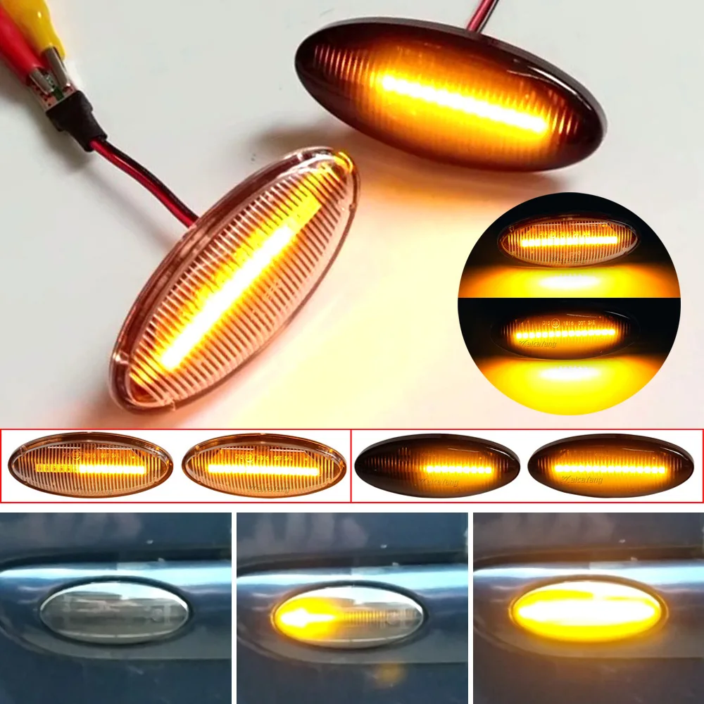

Car Parts Side Fender Dynamic LED Turn Signal Light For Opel Vauxhall Vectra B MK1 1995 1996 1997 1998 1999 2000 2001 2002 2003