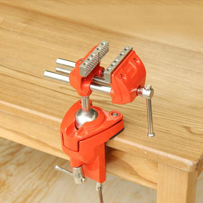 

Universal Vise Swivel 360 Degree Manualwoodworking Home Using Ball Clip Table Vise