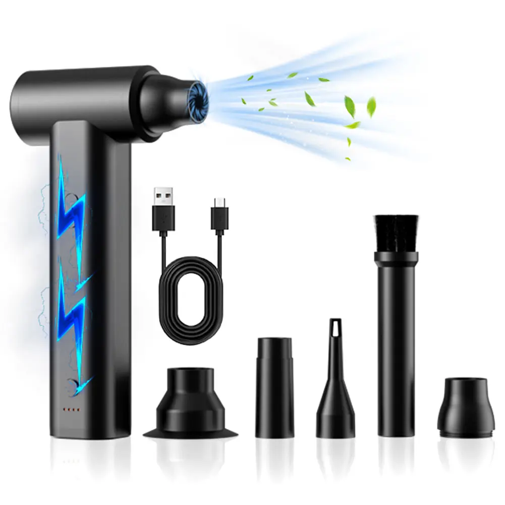 Портативная тряпка со сжатым воздухом 120000 PRM 2 в 1 воздуходувка и пылесос