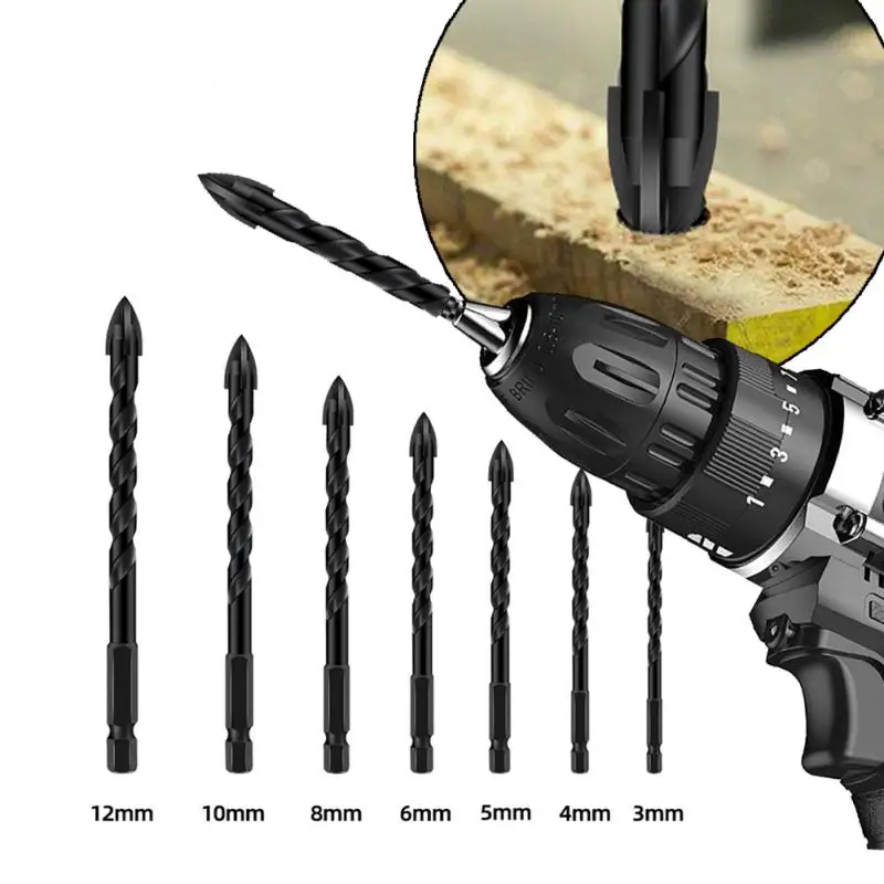 

Набор сверл для бетона, фарфора, плитки, стекла, металла