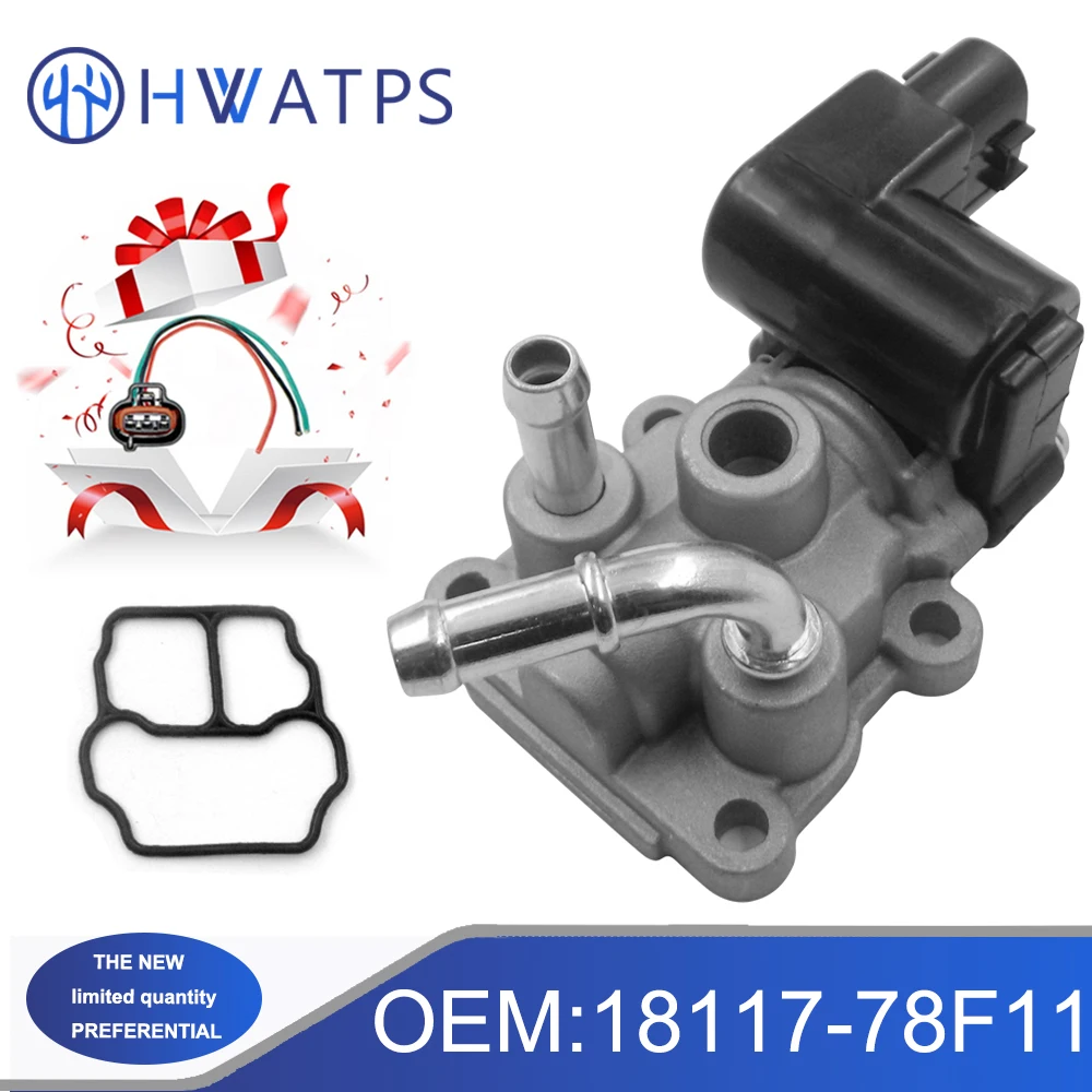 

18117 78F11 Idle Air Control Valve+Plug For Suzuki Jimny Ignis Liana 18117-78F11 1811778G60 18117-78F10 1368001612 1368001300