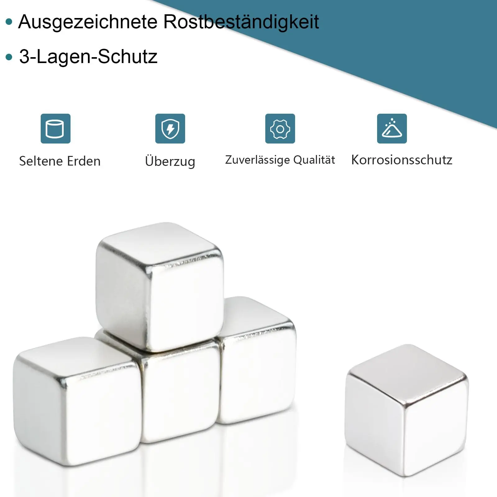 Квадратные магниты-10x10x10 мм Магниты для холодильника магниты квадратные