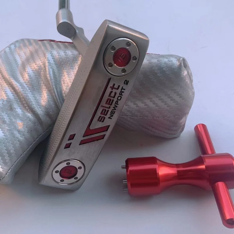 

New Golf 퍼터 Classic Slope Golf Putter for Men and Women 골프프 Outdoor Sports 골프용품 with Ball Bag with Weight Adjuster