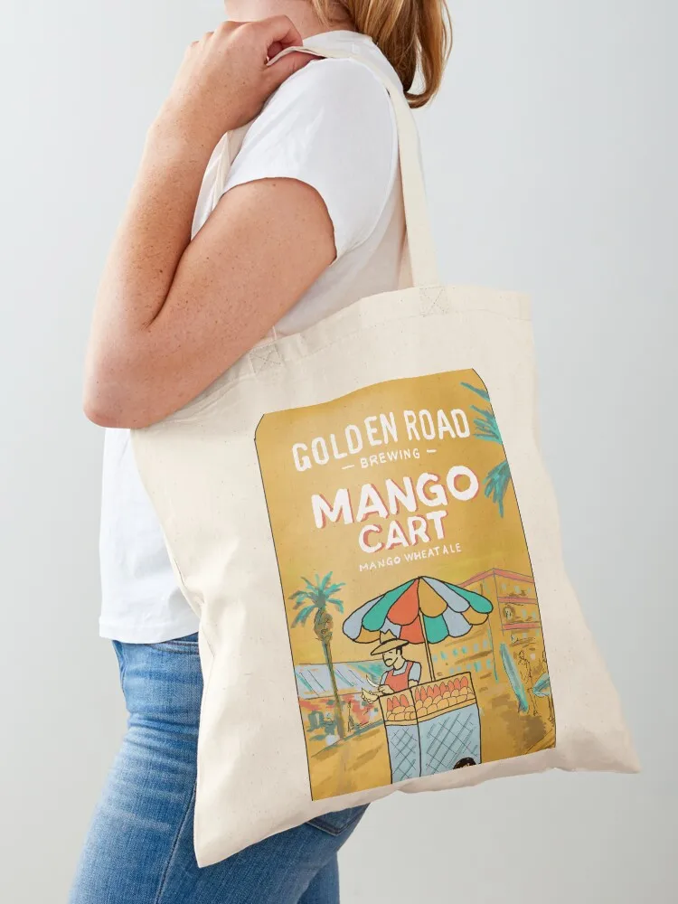 Golden Road Mango Cart Tote Bag Женская сумка для покупок Shopper