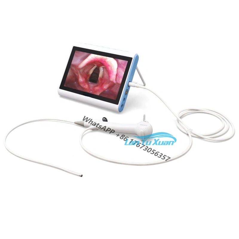 

Hot Sale Disposable Flexible Fiber Optic Videolaryngoscope Con Hoja Macoy Videolaringoscopio Laryngoscope Set