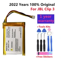 100 original new replacement 1000mah battery l0721 lf for jbl clip 3 clip 3an clip 3sand speaker batteries bateria