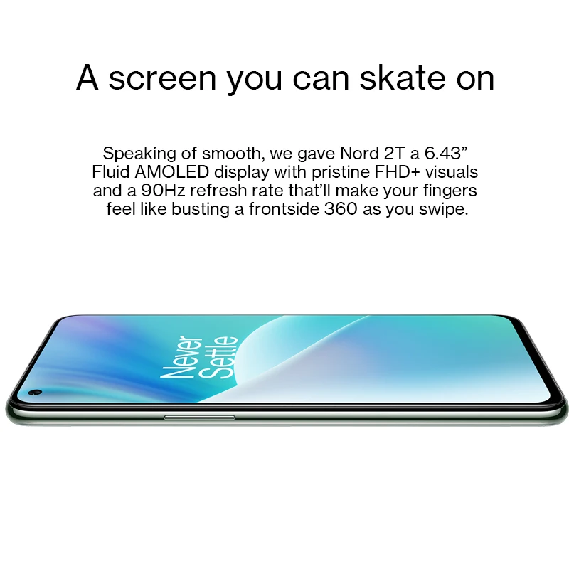 Смартфон OnePlus Nord 2T 1300 дюйма 8 + 128 ГБ быстрая зарядка 90 Гц AMOLED Android |