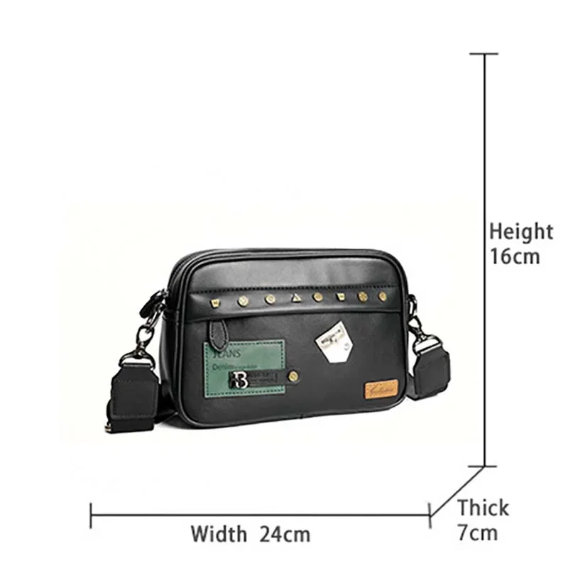 Рисунок 5 - Трендовые квадратные мужские сумки через плечо