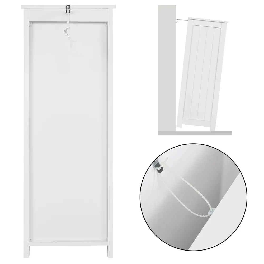 Новые шкафы для ванной комнаты деревянный шкаф-органайзер с 4 ящиками белая