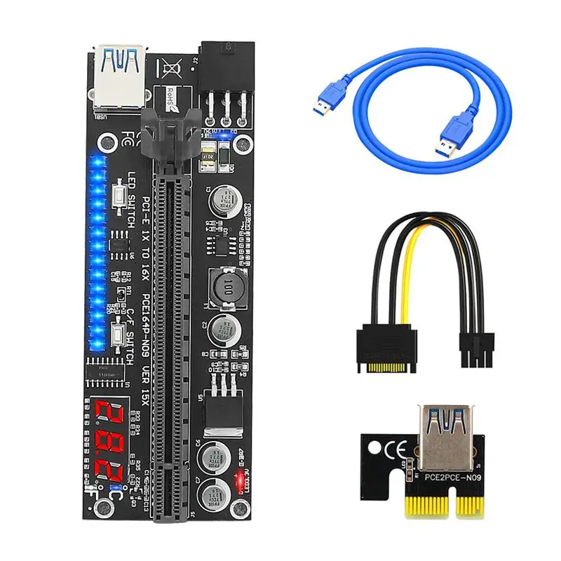 Материнская плата B75 BTC для майнинга LGA 1151 комплект с поддержкой 8 GPU графическая
