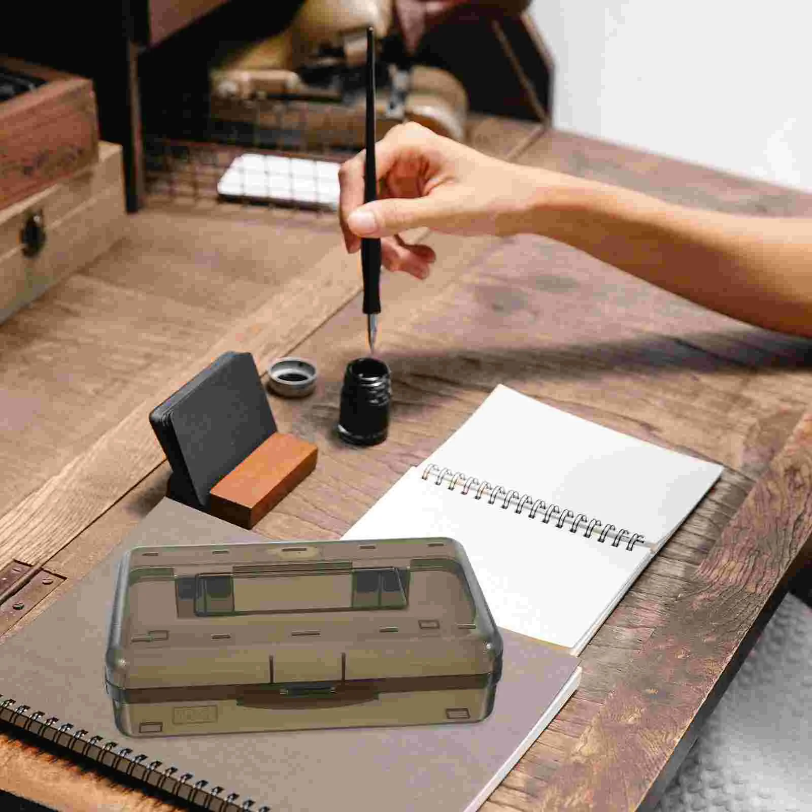 

Box Case Plastic Sketch Box Lightweight Box Reusable Organizer