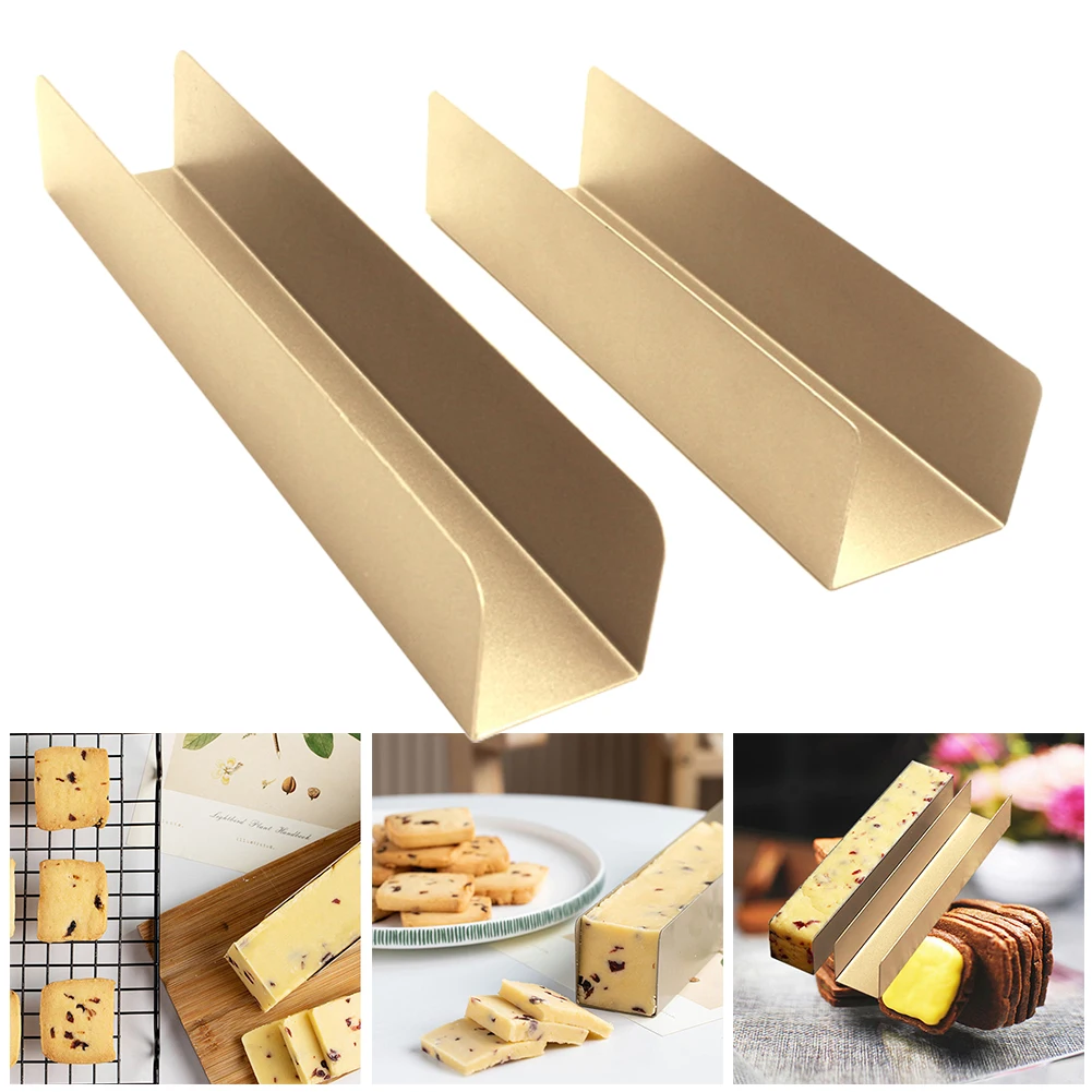 

Non-stick U Shape Cookie French Bread Baking Mold Metal Biscuit Mold Cookie DIY Rectangle Baguette Mould Kitchen Baking Bakeware