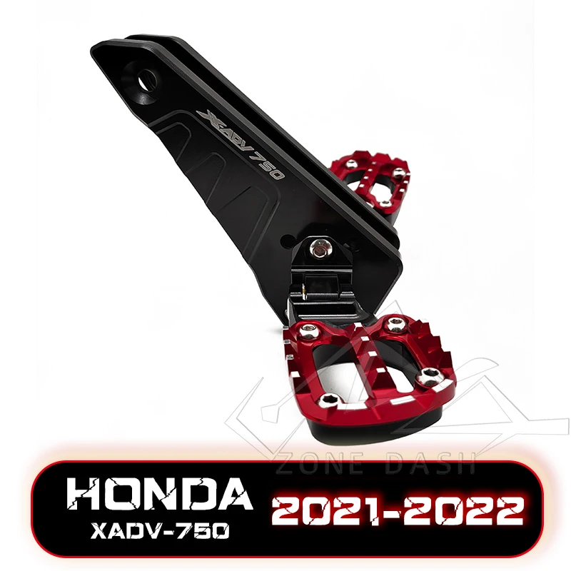 

2023 X-ADV Motorcycle CNC Rear Pedal Foot Stand Folding Footrests Passenger FootPegs For HONDA XADV 750 xadv750 2021 2022 2023