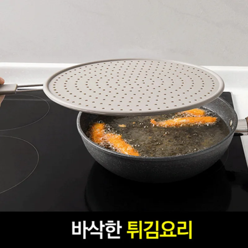 Кольцо из нержавеющей стали, силиконовый масляный фильтр, водяная мойка, для растительного, силиконового масла, ракетка, антимасляная, Sflash, кухонная струя