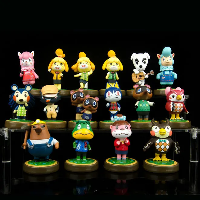 

16 Types Animal Crossing Action Figure Cute Cartoon Game Tom Nook K.K Isabelle Figure Model Toys Kids Christmas Gift Toys Kids