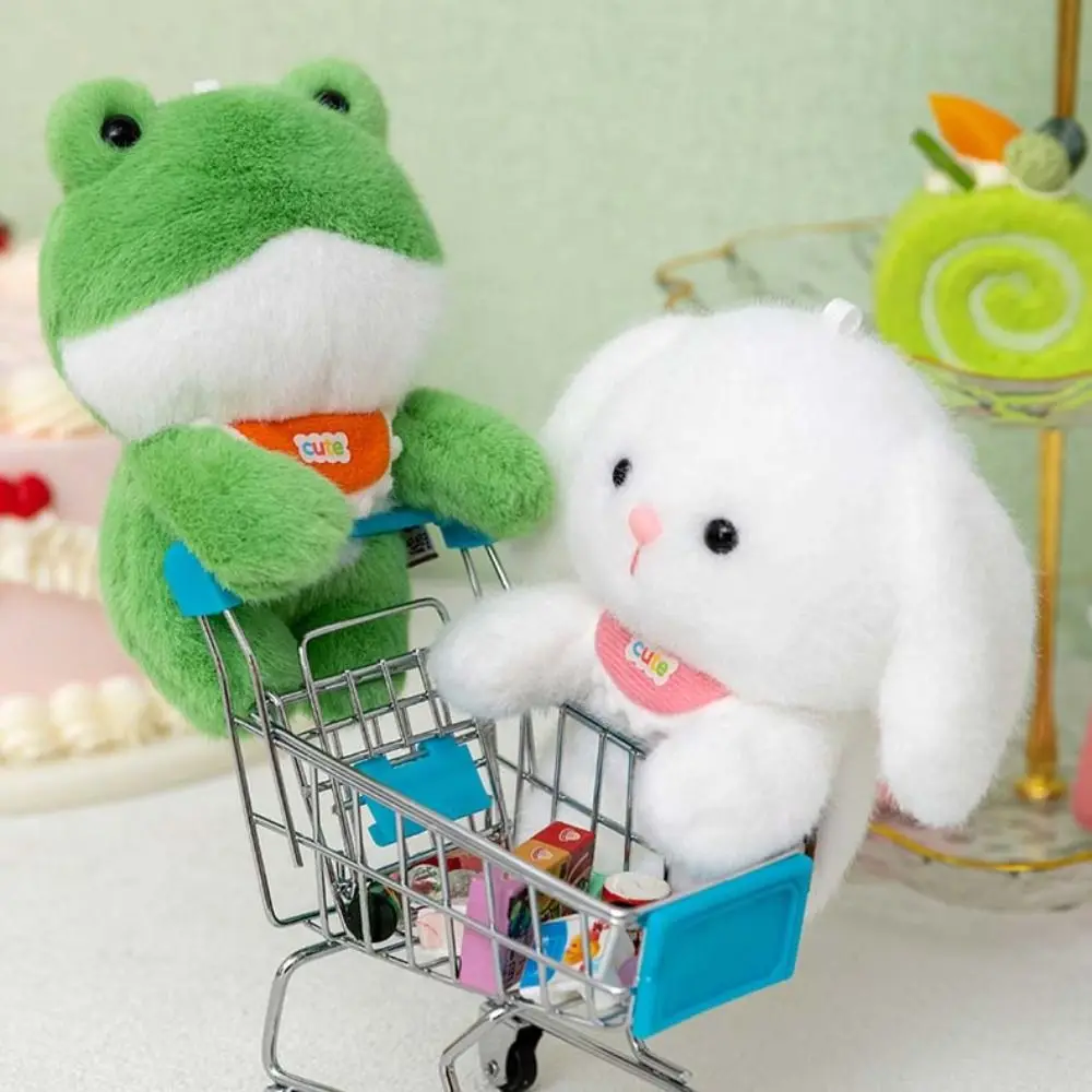 Фото Креативная коллекционная плюшевая игрушка-коала из ПП-хлопка, 13 см, сидящая лягушка, настольный компаньон, ко Дню защиты детей №3