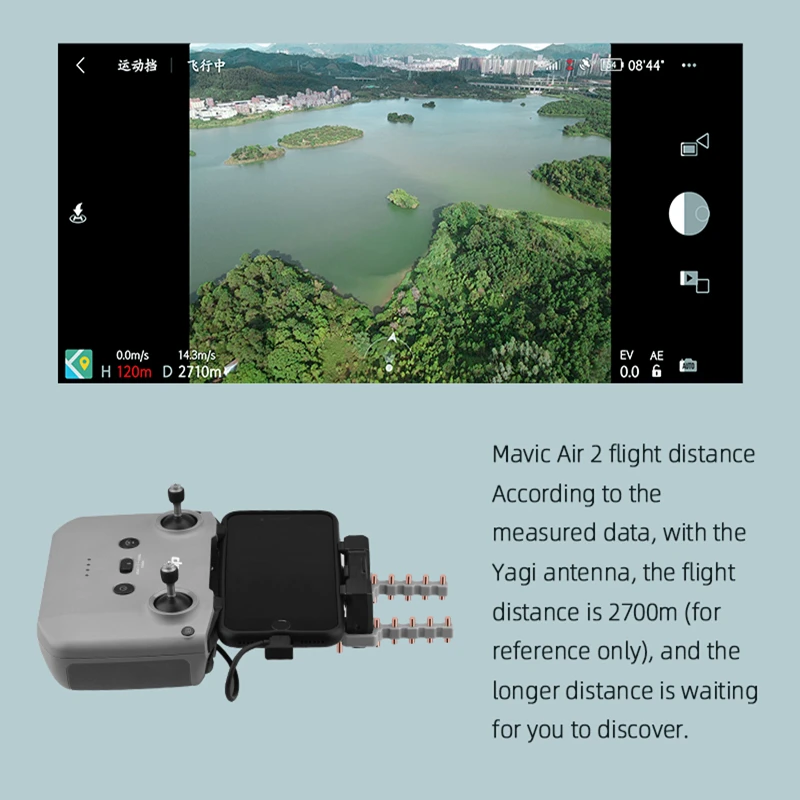 Усилитель сигнала Yagi 5 8 ГГц для DJI Mavic 3/Air 2/2S/Mini 2 |